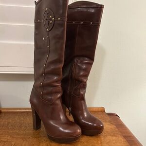 Tory Burch Colleen Platform Studded Knee-High Boot